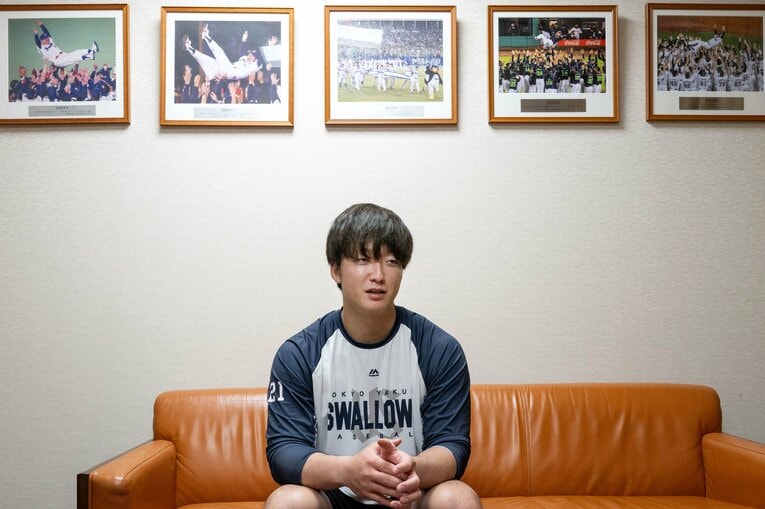 ヤクルト・吉村貢司郎　©Takashi Shimizu