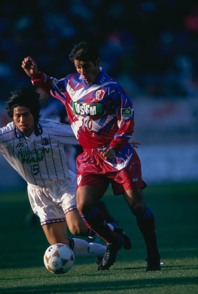 鹿島時代のビスマルク（全4枚中の1枚）　©Sports Graphic Number