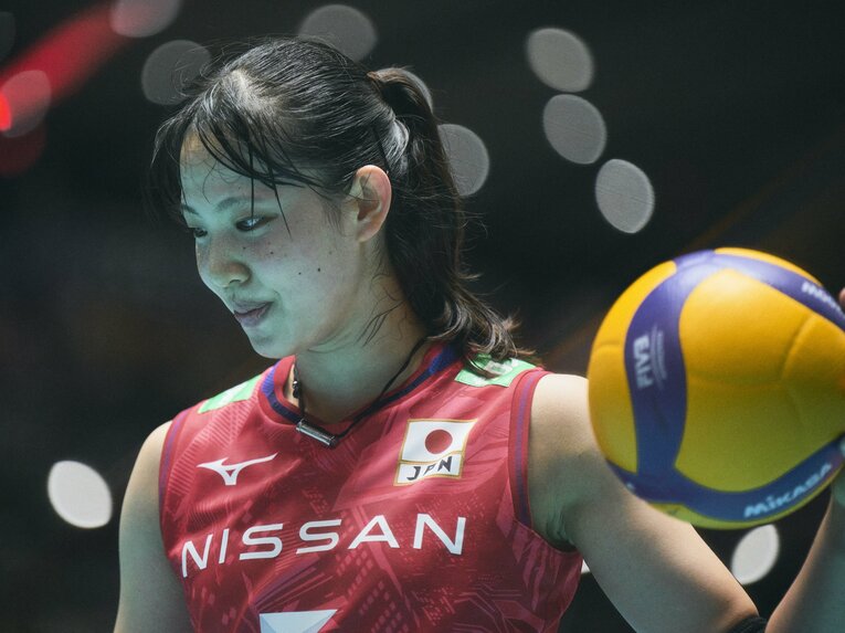 関菜々巳／FIVBパリ五輪予選　©︎Yuki Suenaga