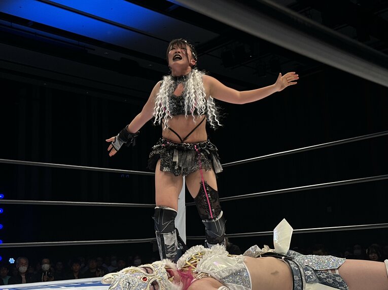 スターライト・キッドvs吏南　©Norihiro Hashimoto