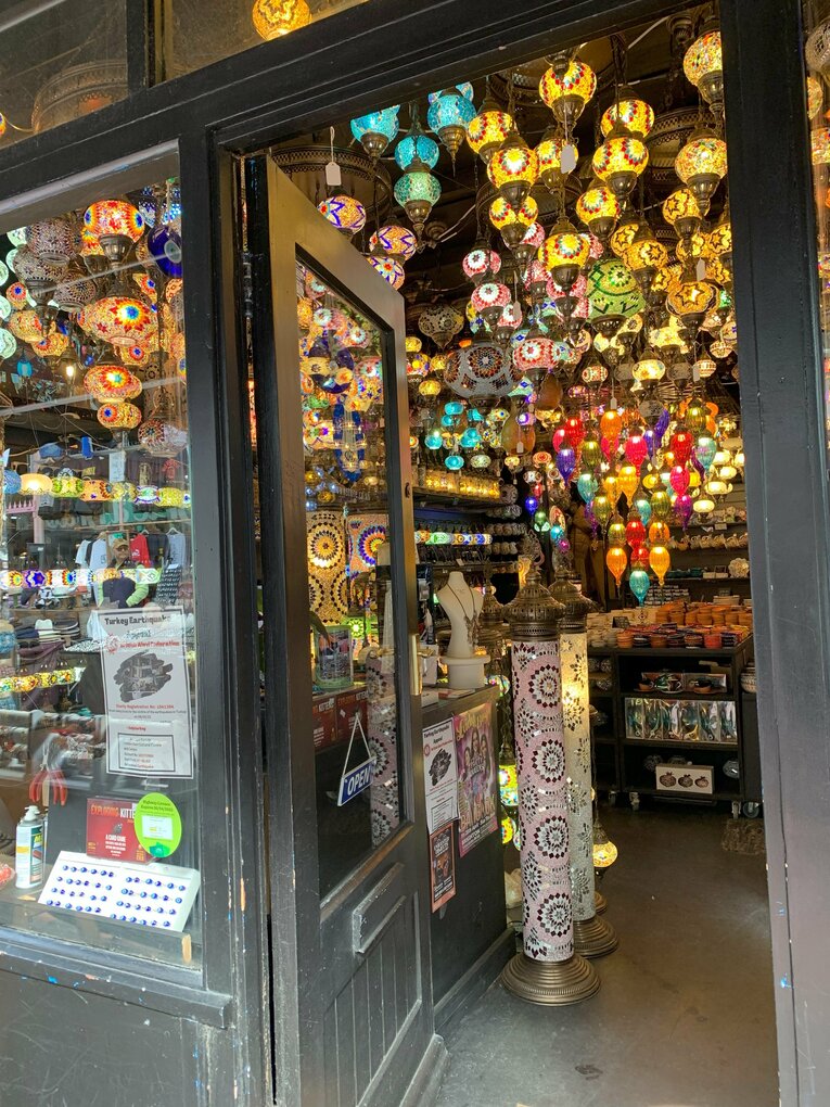 オシャレなブライトンの町並み　©Yoichi Igawa　