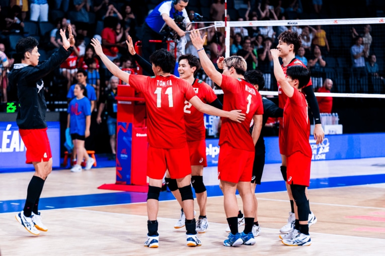 2023年ネーションズリーグ（フランス大会）©︎FIVB