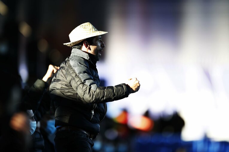 叫んでしまった数少ないイビサファン©Daisuke Nakashima