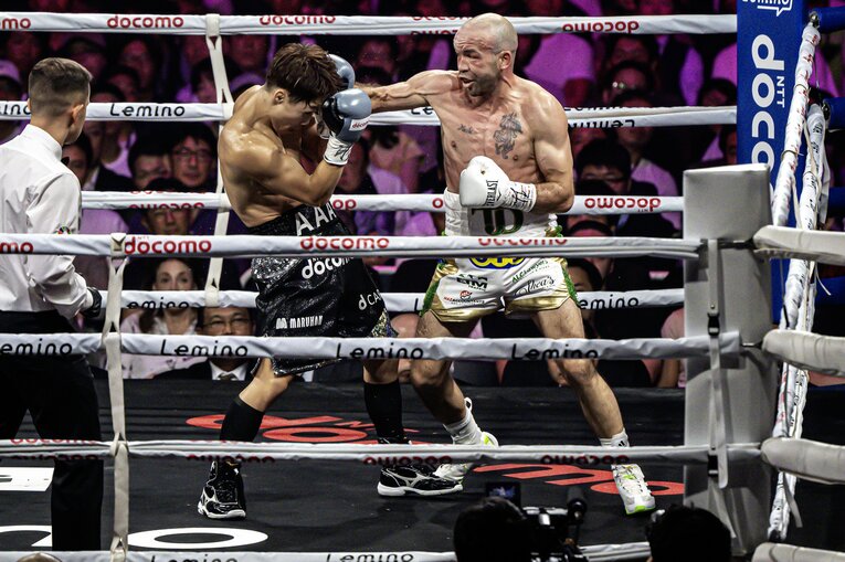 井上尚弥vs.TJ・ドヘニー。2024年9月3日、有明アリーナ　©Takuya Sugiyama