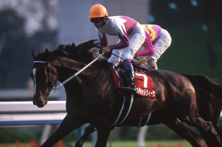 スペシャルウィーク（1999年京都大賞典）　©Keiji Ishikawa