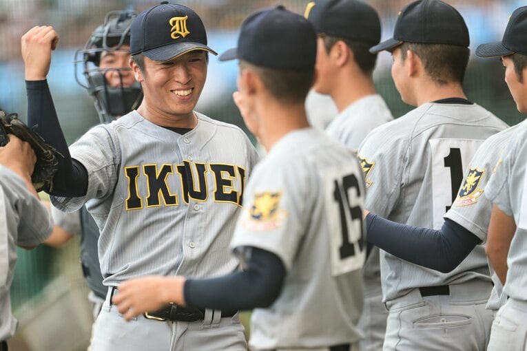 試合中には笑顔が印象的だった湯田　©️Nanae Suzuki