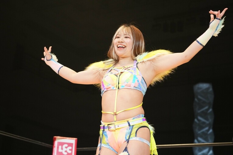 コールを受ける羽南　©Essei Hara