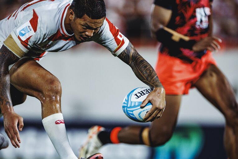 WTBマロ・ツイタマ（静岡ブルーレヴズ）©︎Kiichi Matsumoto