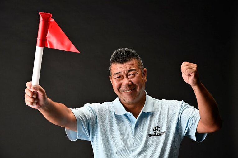 1995年大会で初優勝の飯田。本人に当時の話を聞くと… ／ photograph by Takashi Shimizu