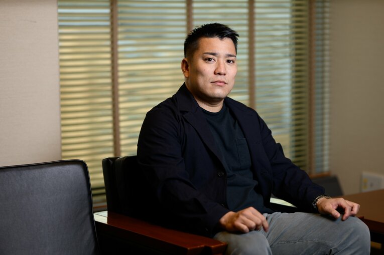 ドイツ在住のサッカー代理人・龍後昌弥（33歳）。NumberWebのインタビューに応じた　©Hideki Sugiyama