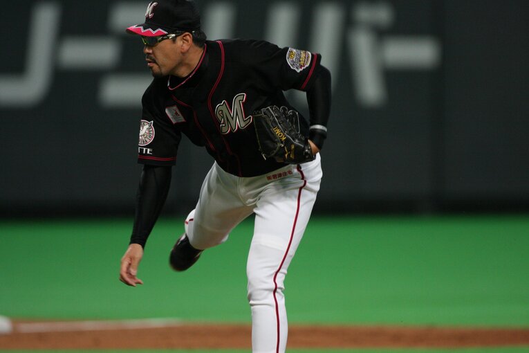 シーズン中に42歳となった2007年は41試合に登板し、クライマックスシリーズ（写真）にも出場した　©Koji Asakura