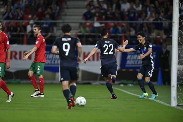 2016年キリンカップ　vsブルガリア戦　©Takuya Sugiyama