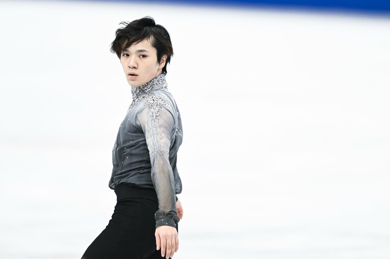 世界選手権フリーの演技　©Asami Enomoto