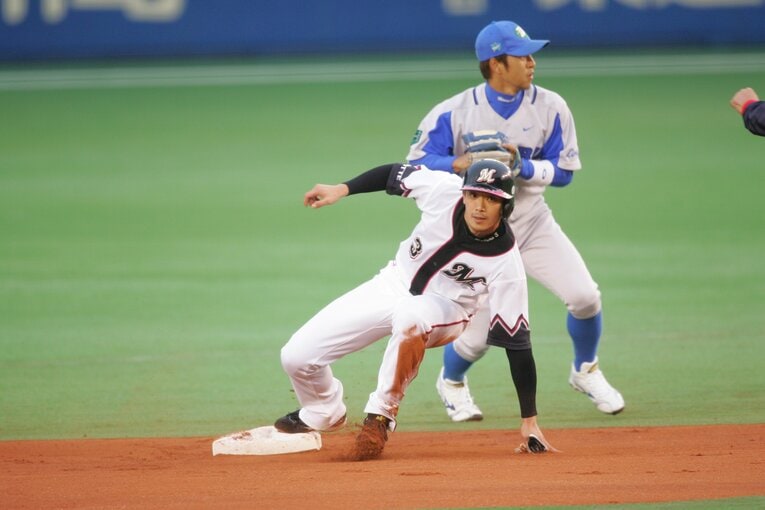 現役時代のサブロー　©BUNGEISHUNJU