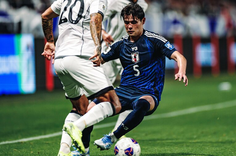 6月シリーズの2試合から「新戦力」を詳細に分析した。佐野海舟は大きくアピールすることに成功したひとり　©Kiichi Matsumoto