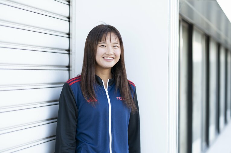 ビーチバレー界のニューヒロイン・秋重若菜の撮り下ろしフォト【スワイプするとそのほかの写真もご覧になれます】　©Tadashi Hosoda