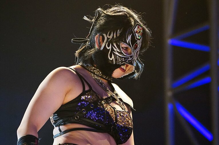 スターダムリーグ戦「5★STAR GP」での活躍を誓うスターライト・キッド ／ photograph by Essei Hara