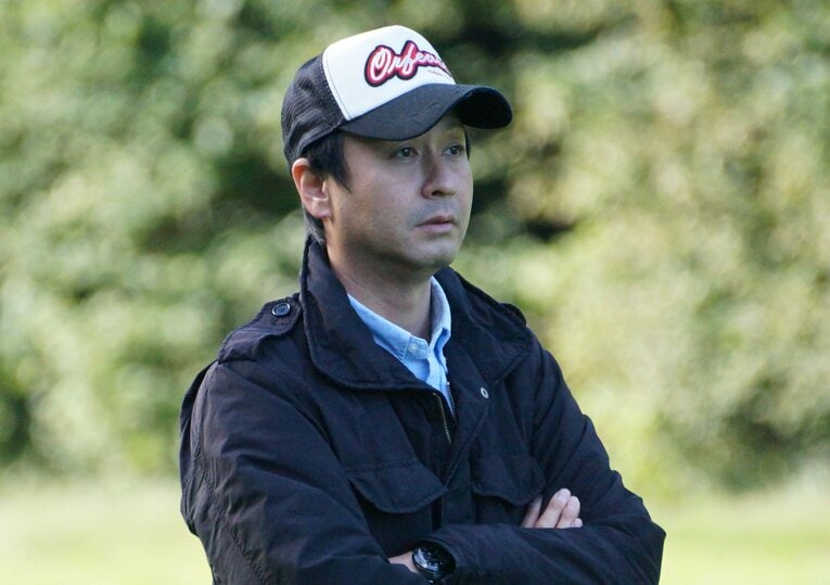 池江泰寿調教師　©Satoshi Hiramatsu