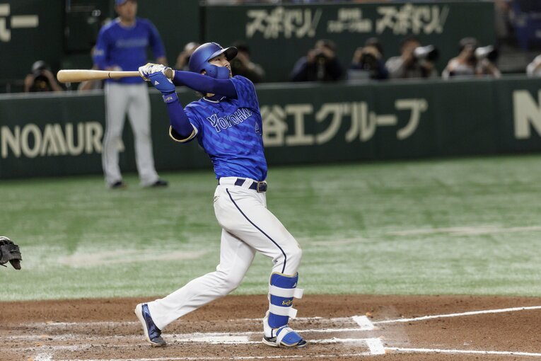 シーズン序盤は鮮烈な印象を残していた度会隆輝だが…　©Kiichi Matsumoto