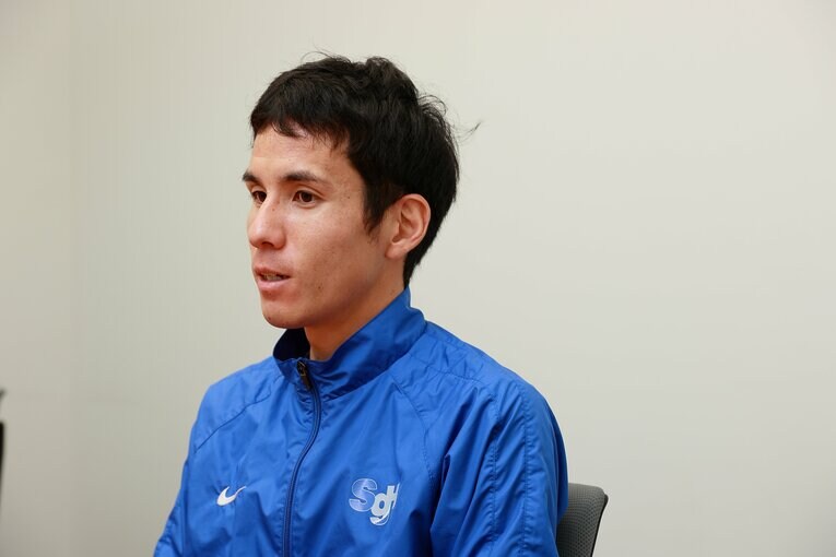 現在も実業団のSGHで競技を続けている佐藤　©︎BUNGEISHUNJU