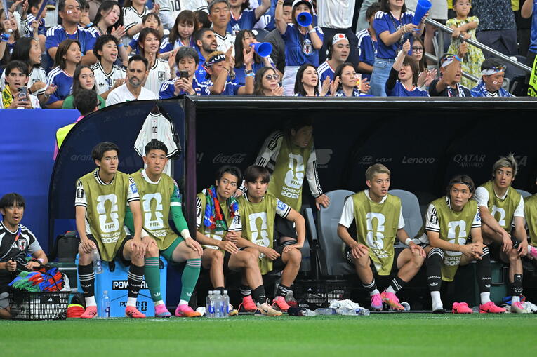 チームの一員として常にサポートし続けた　©Takuya Kaneko/JMPA
