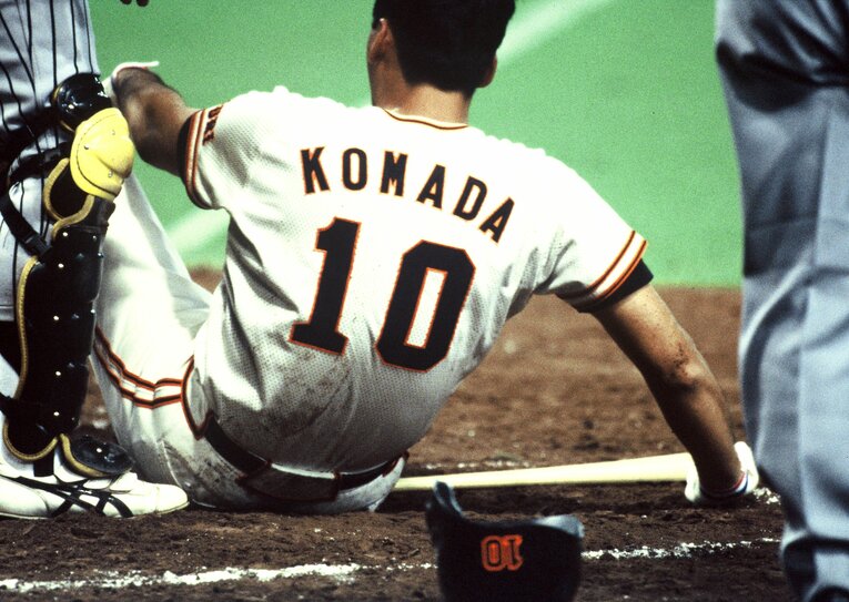 内角攻めを受けた駒田©Naoya Sanuki