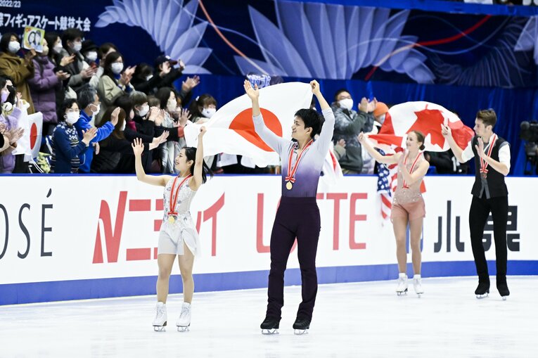 NHK杯でも優勝し、カナダ大会に続けてGPシリーズを連勝　©Asami Enomoto