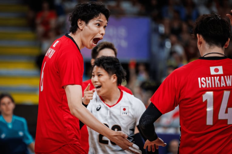 パリ五輪 アルゼンチン戦　©︎Volleyball World