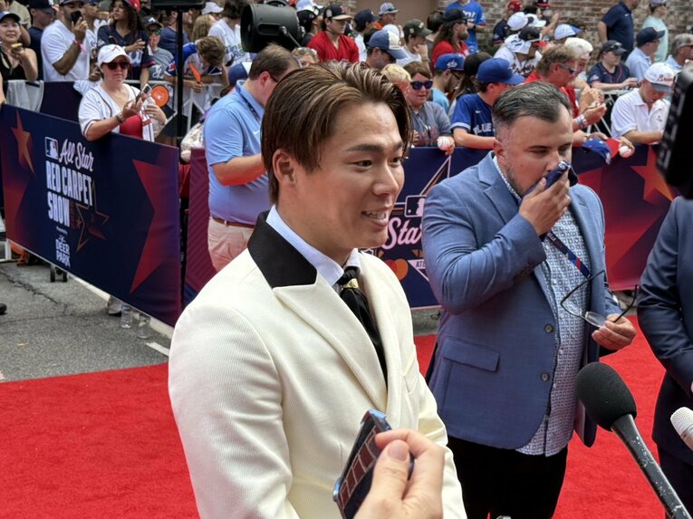 【番記者が撮った“テレビに映らない大谷とドジャース取材風景”】　©Naoyuki Yanagihara