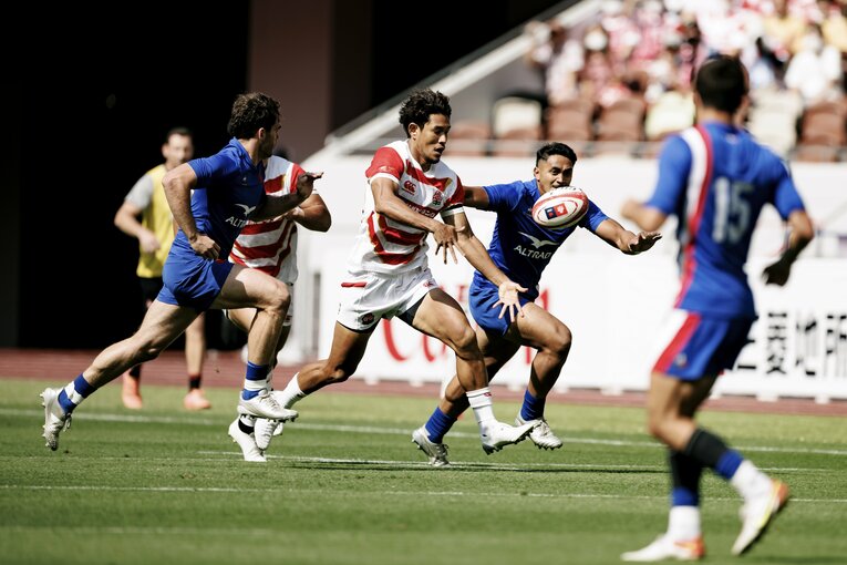 山中亮平（2022年フランス戦）　©︎Kiichi Matsumoto
