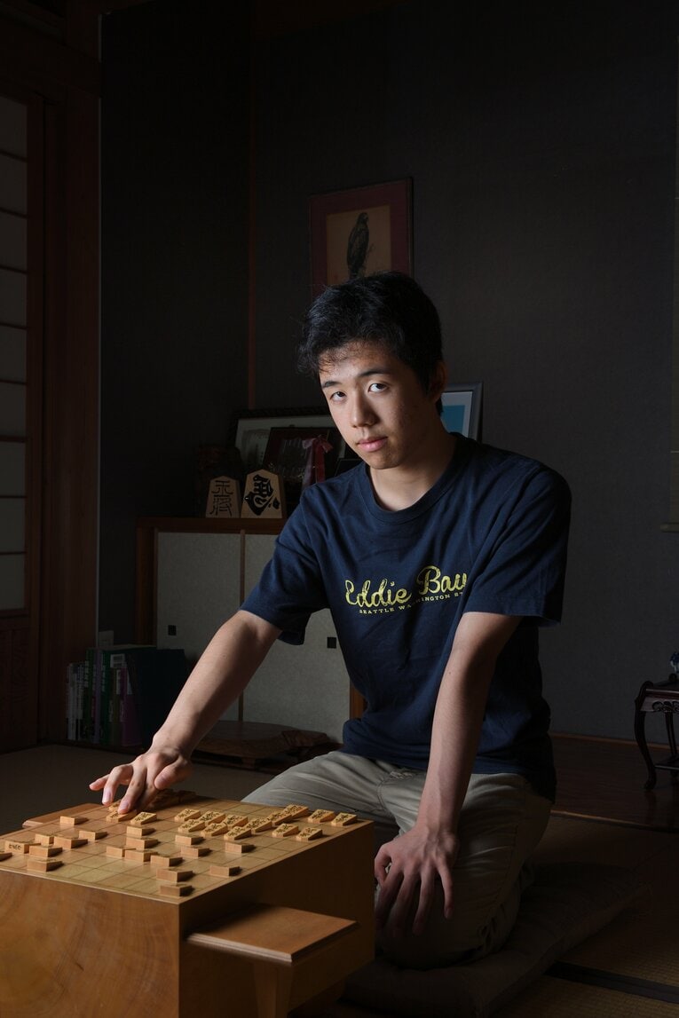 史上最年少棋士としてデビューした当時　©Keiji Ishikawa