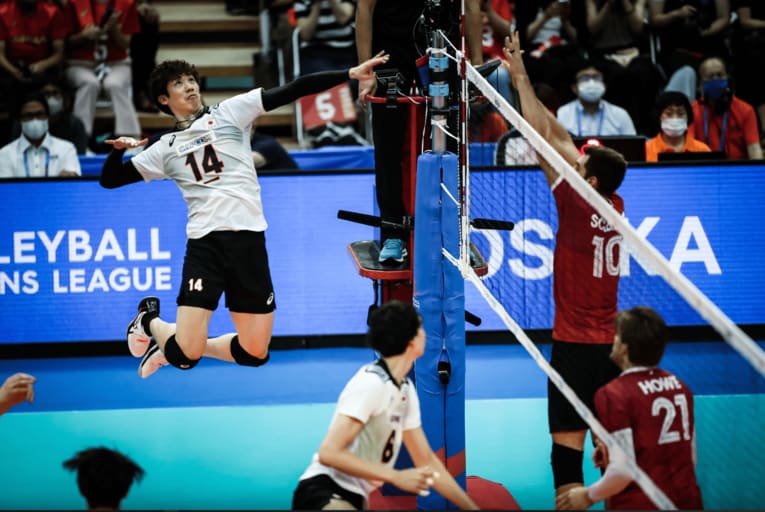 ネーションズリーグ　©︎FIVB