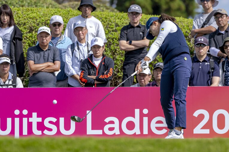 渋野日向子（2025年富士通レディース）©︎Takuya Sugiyama