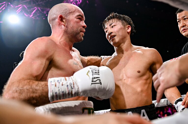 王者・井上尚弥に挑み、キャリア初のKO負けを喫したTJ・ドヘニー　©Hiroaki Yamaguchi