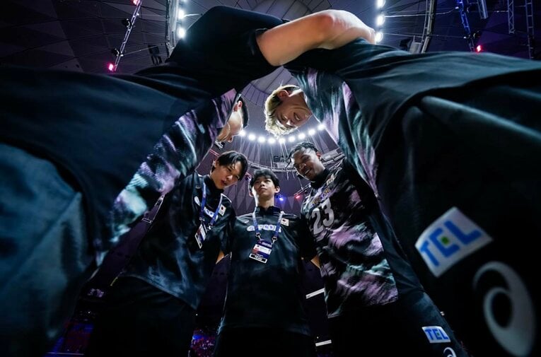 VNLカナダ戦　©Volleyball World
