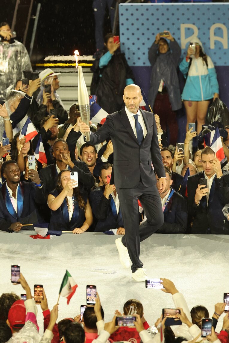 ジネディーヌ・ジダン氏　©Tetsuya Higashikawa/JMPA