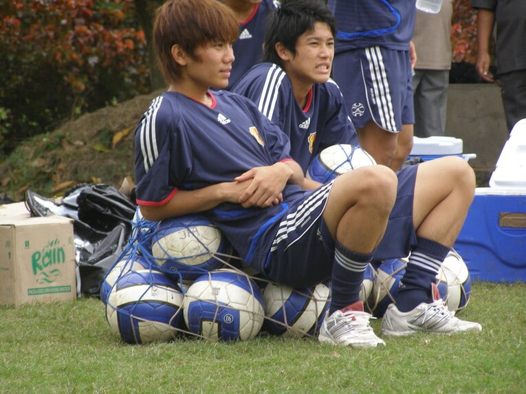 柏木陽介、内田篤人（2006年AFC U-19選手権）©︎Takahito Ando