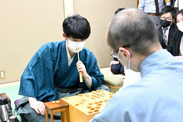 名人戦第5局　©Keiji Ishikawa