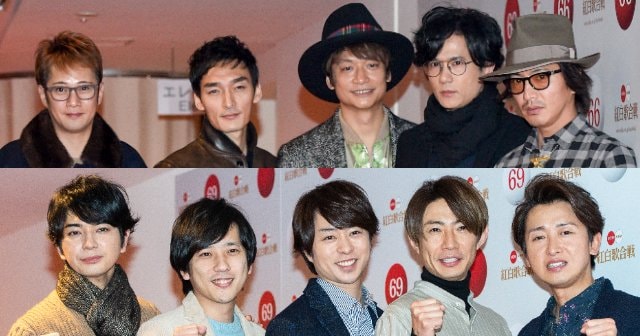 SMAPと嵐、史上最多の7組…紅白出場組で考える、ジャニーズは「2015年→2020年」で何が変わった？（3／4） - 他競技 - Number  Web - ナンバー