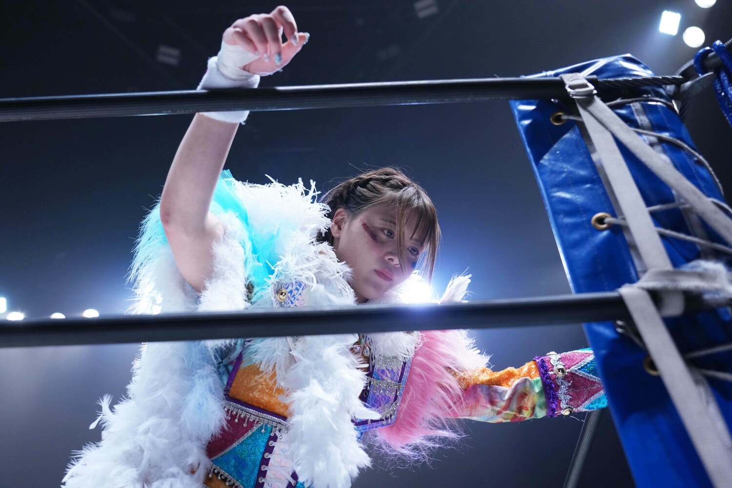 プロレスラー生活15周年を迎える岩谷麻優　©Essei Hara