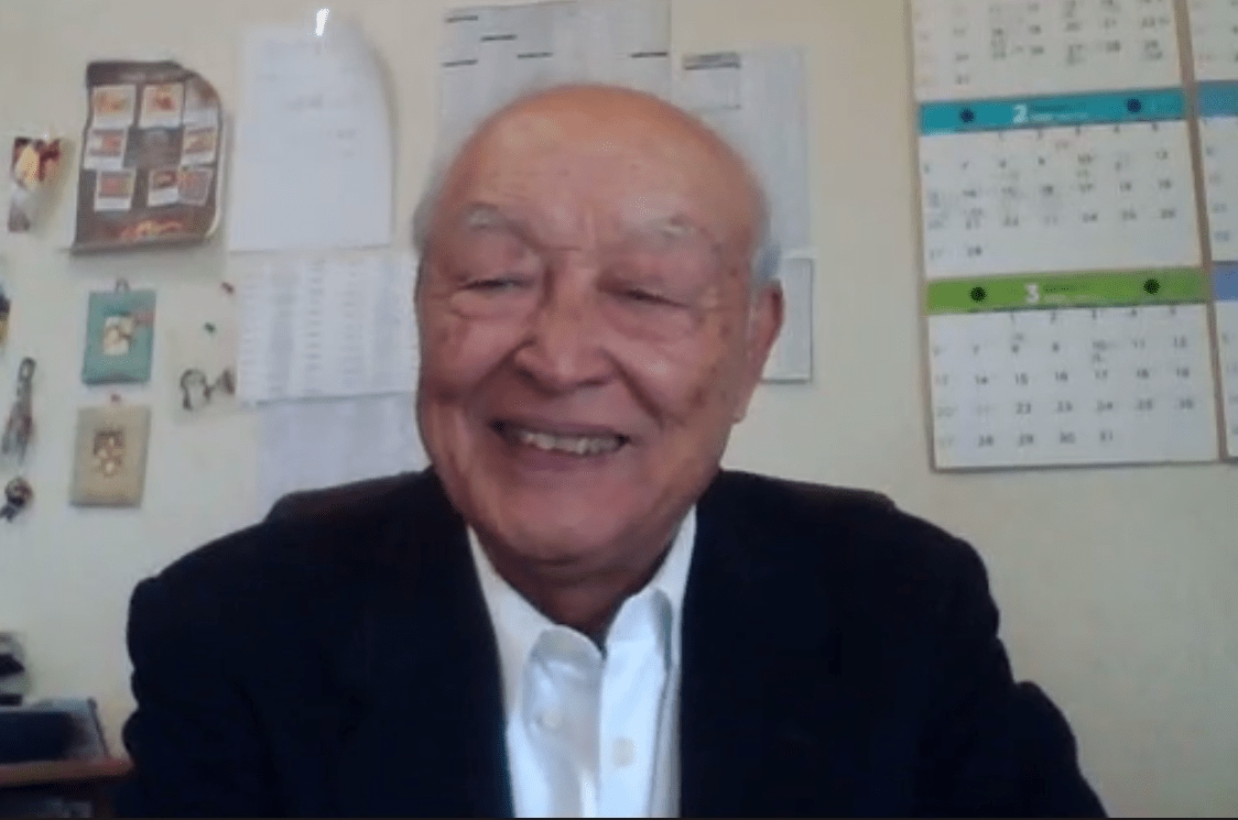 箱根駅伝の初回放送でセンター実況を担当した小川光明さん