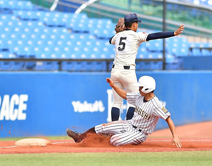 国士舘高時代の夏伐京平 ©︎Sankei Shimbun