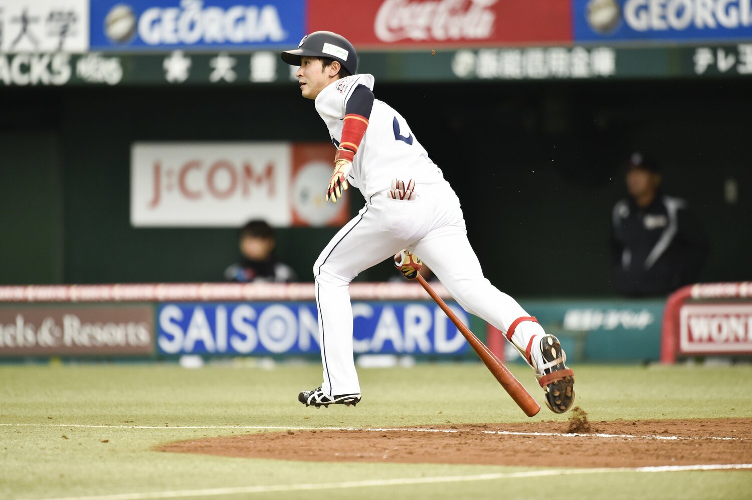 金子は2度の盗塁王を獲得した　©Nanae Suzuki