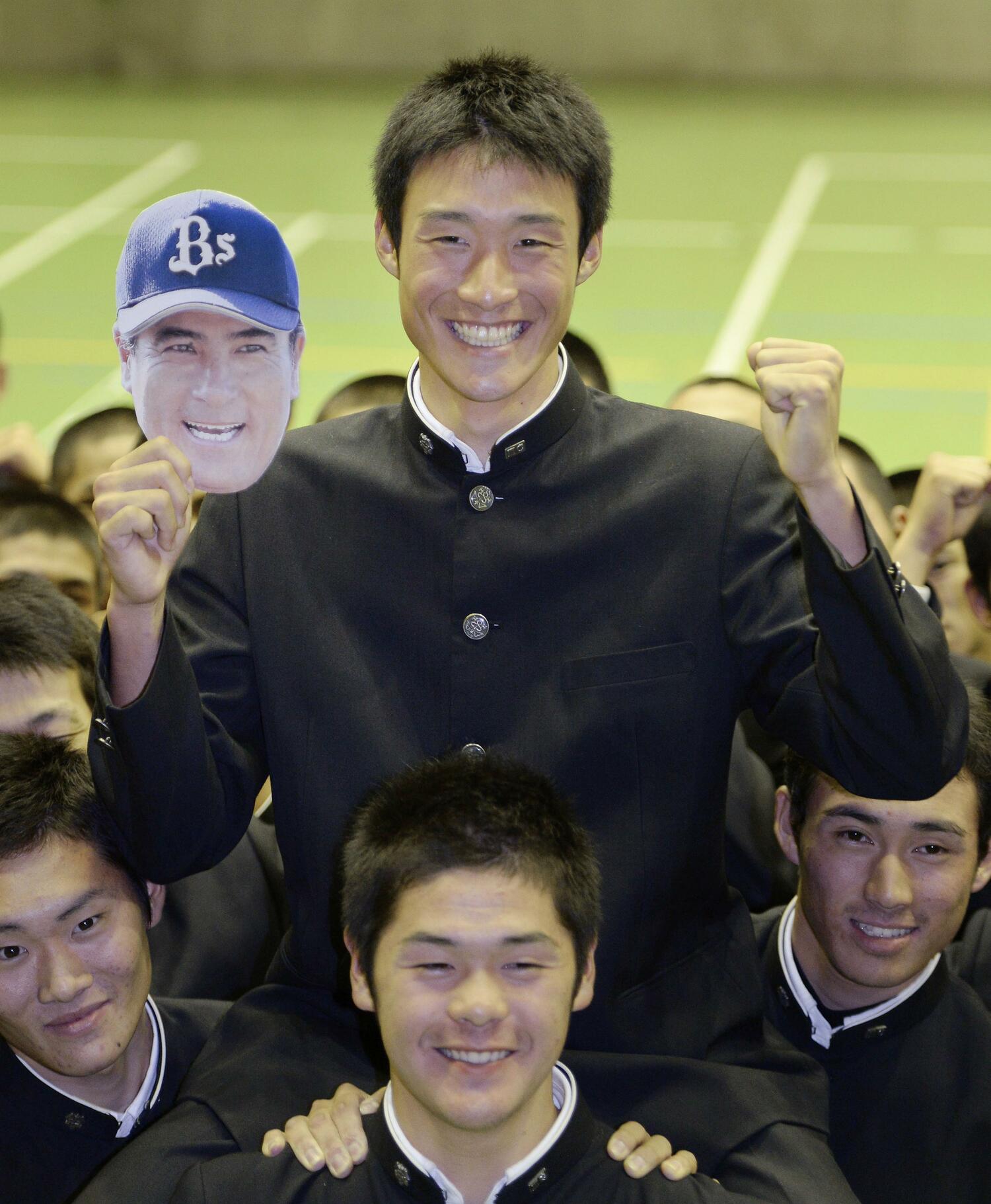 2013年ドラフトでオリックスに5位指名された吉田雄人(北照高校) ©︎KYODO