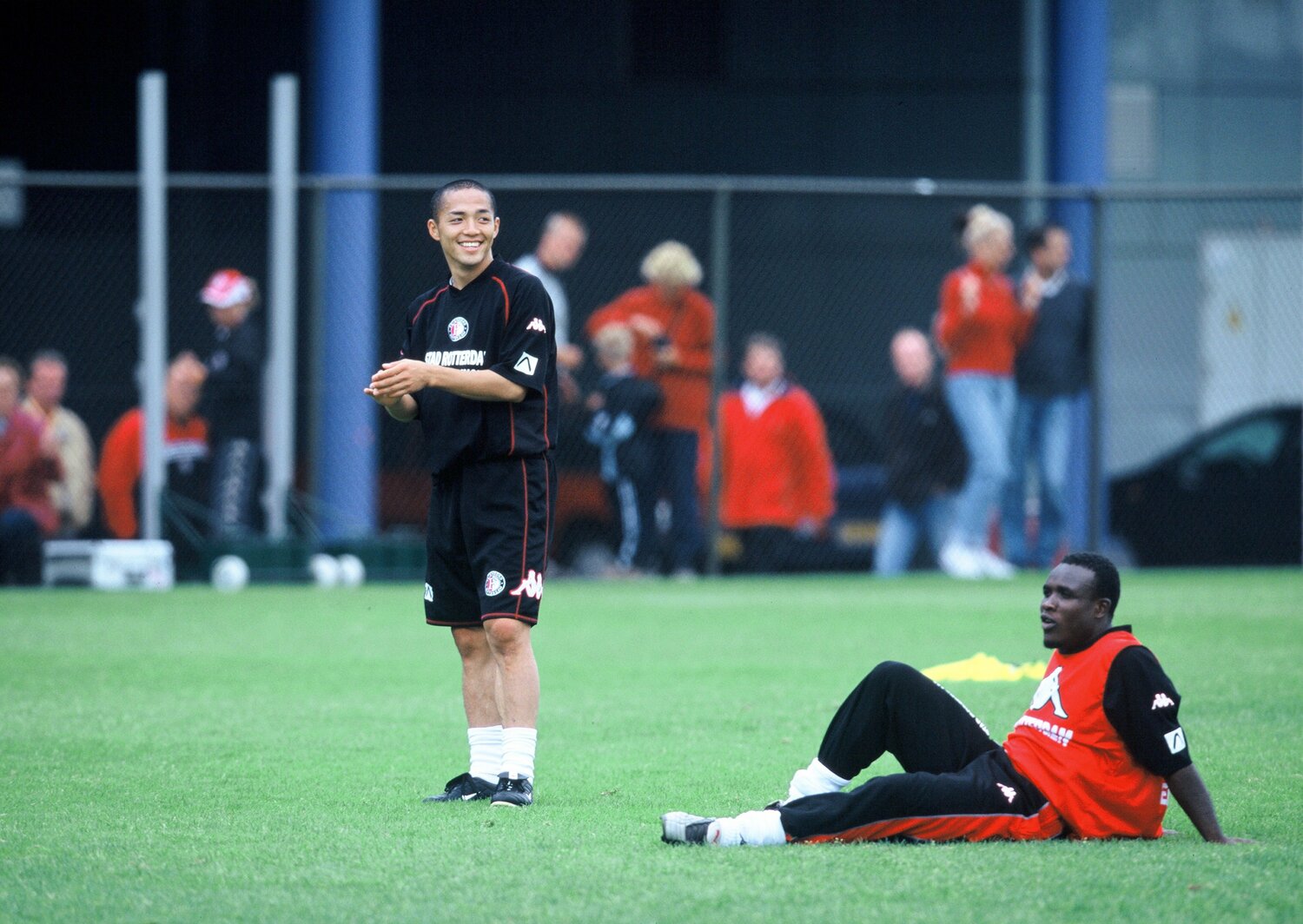 練習中の小野伸二（2001年）©︎Naoya Sanuki