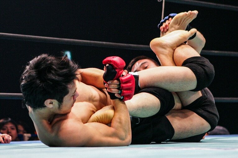 2005年1月23日、井田悟に判定勝ち　©Susumu Nagao