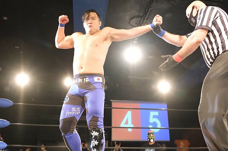 佐藤光留率いるハードヒットは“U復興”を謳うLIDET UWFの登場に怒りを隠さない ／ photograph by Norihiro Hashimoto