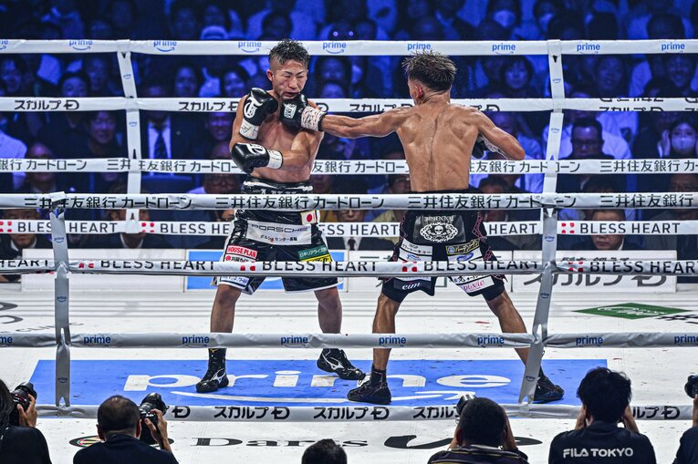 井上拓真vs.堤聖也（WBA世界バンタム級タイトルマッチ）©Takuya Sugiyama