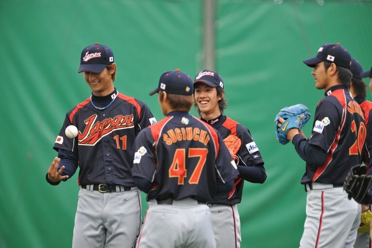 侍ジャパンのダルビッシュ　©Sports Graphic Number