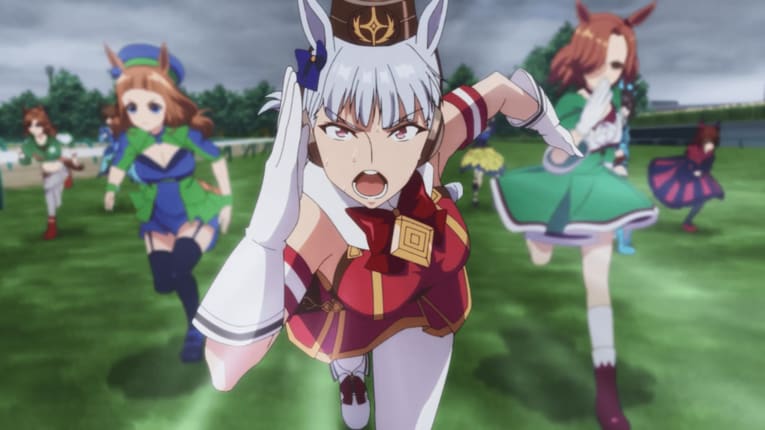 大マクリを見せたゴールドシップ　©2023 アニメ「ウマ娘 プリティーダービー Season 3」製作委員会